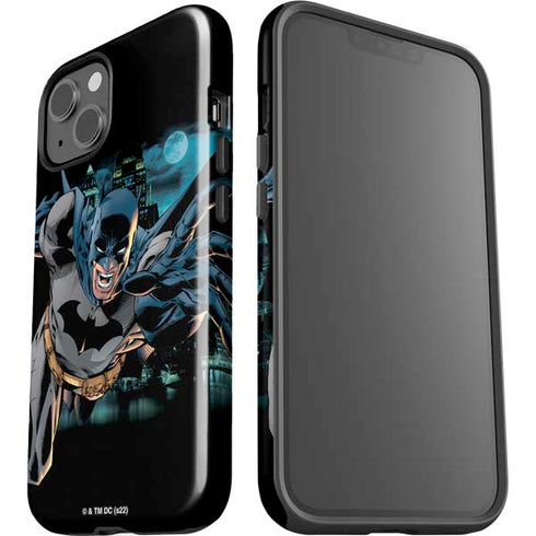 DC Comics Batman All Star Batman & Robin, The Boy Wonder Action Pose Art BY Jim Lee iPhone 15 Impact Case